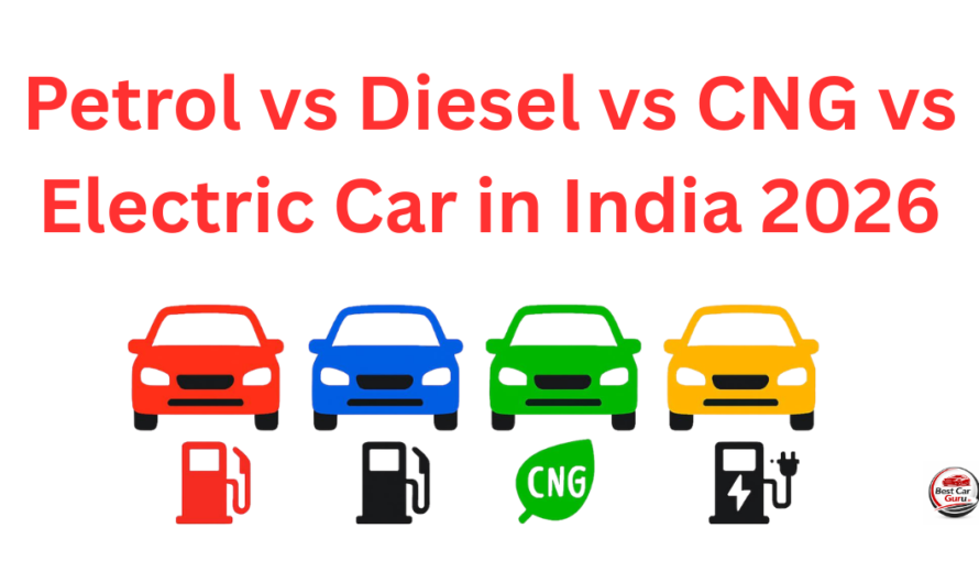 Petrol vs Diesel vs CNG vs Electric Car in India 2026 -Which is Best for YOU?