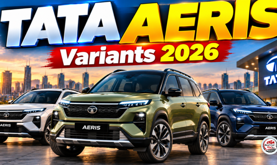 Tata Aeris Variants 2026 – Base Model, Top Model, AMT, Features and Best Variant to Buy